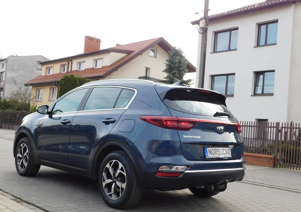 Kia Sportage cena 74980 przebieg: 156200, rok produkcji 2020 z Przedbórz małe 596